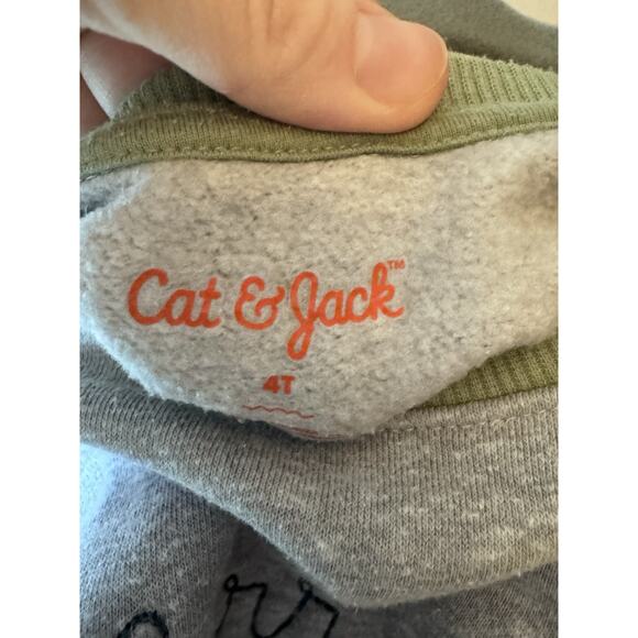 Embroidered Boys Colorblock Sweatshirt "Barrett" 4T - Picture 6 of 6